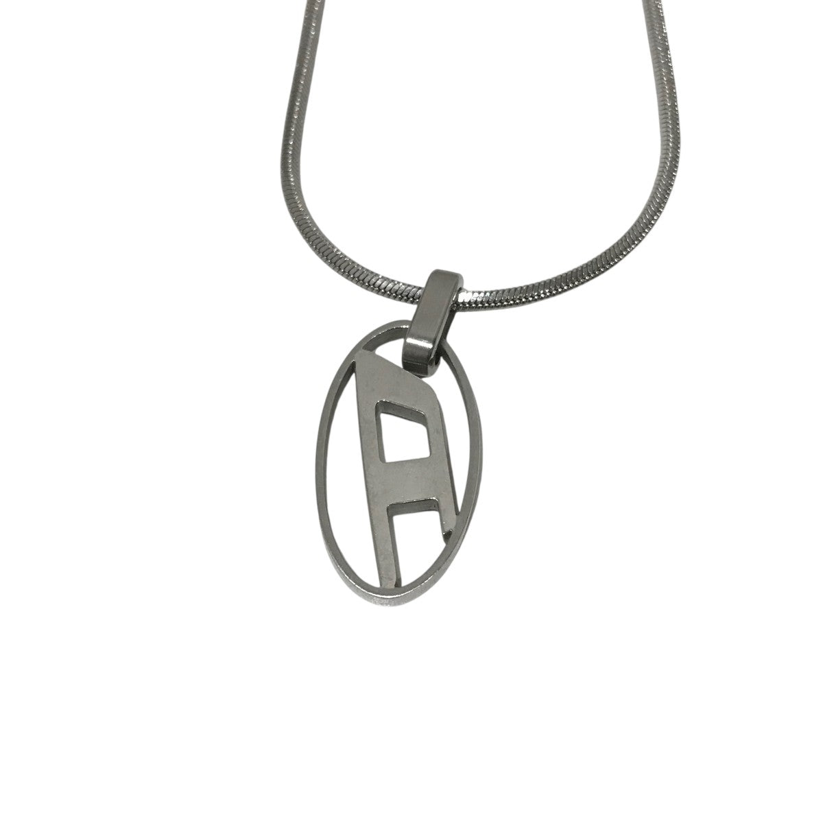 DIESEL(ディーゼル) ロゴネックレス シルバー｜【公式】カインドオル