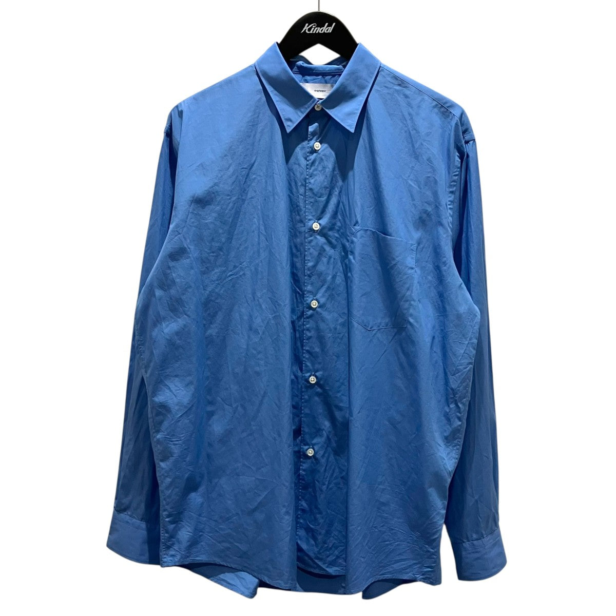 Graphpaper(グラフペーパー) 【Broad Regular Collar Shirt】ボタン