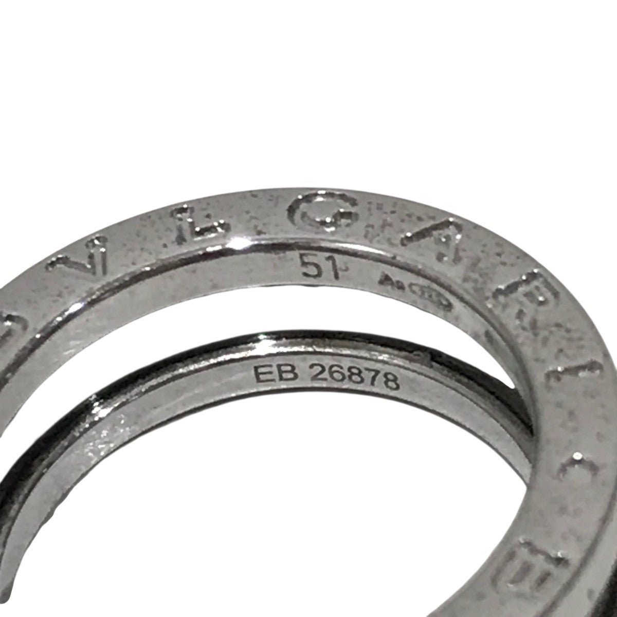 BVLGARI(ブルガリ) Save the Childrenリング シルバー×ブラック サイズ