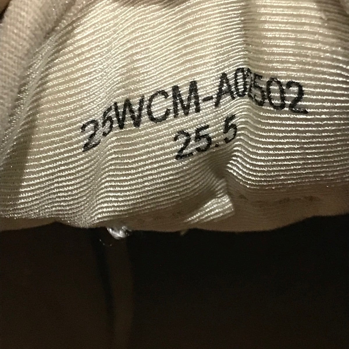 25AWスニーカーチャッカブーツ25WCM-A02502