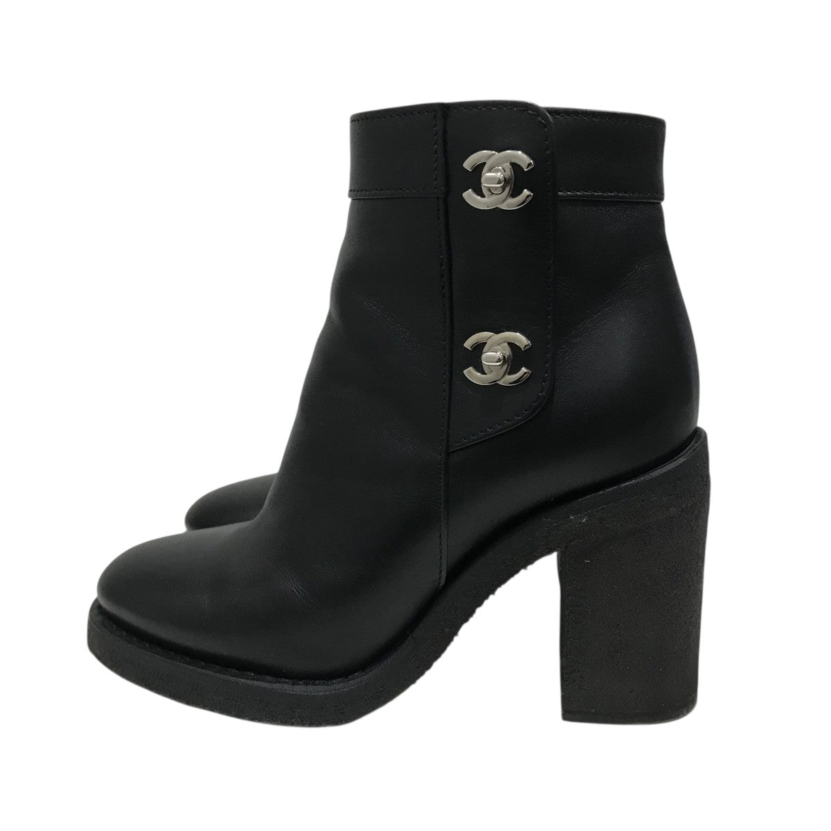 CHANEL ココマークブーツG31285 古着・中古-4枚目のアイテム画像