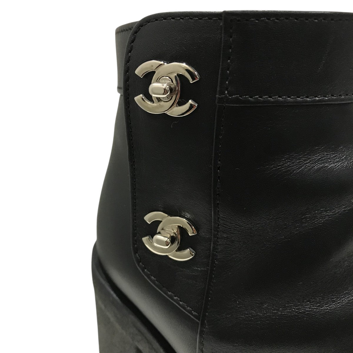 CHANEL ココマークブーツG31285 古着・中古-6枚目のアイテム画像