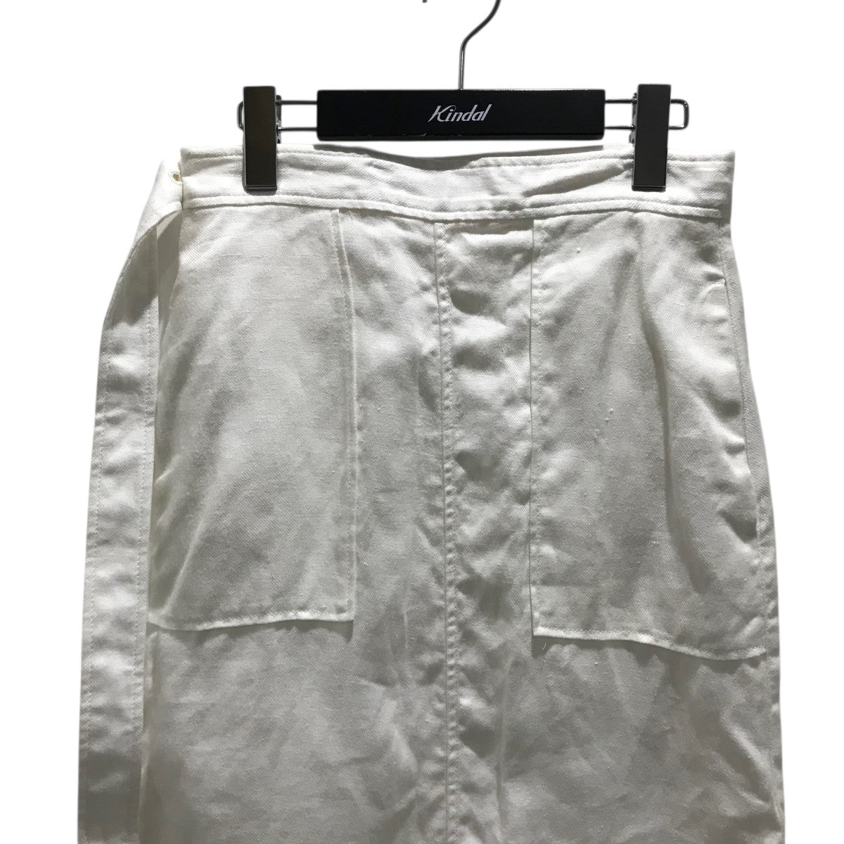 リネンツイル エプロンスカート35-05-52-05405