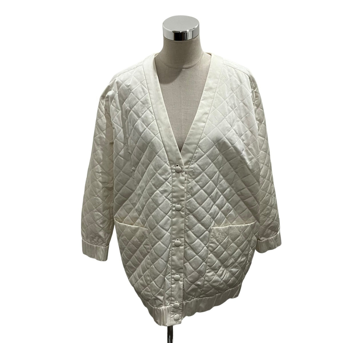 MADISON BLUE 【CARDIGAN JK QUILTING PE TWILL】キルティングジャケットMB221-1015 古着・中古-1枚目のアイテム画像