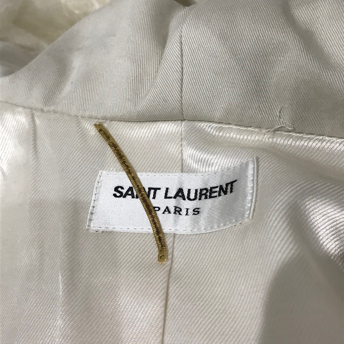 Saint Laurent Paris モヘヤ混トグルコート 古着・中古-7枚目のアイテム画像