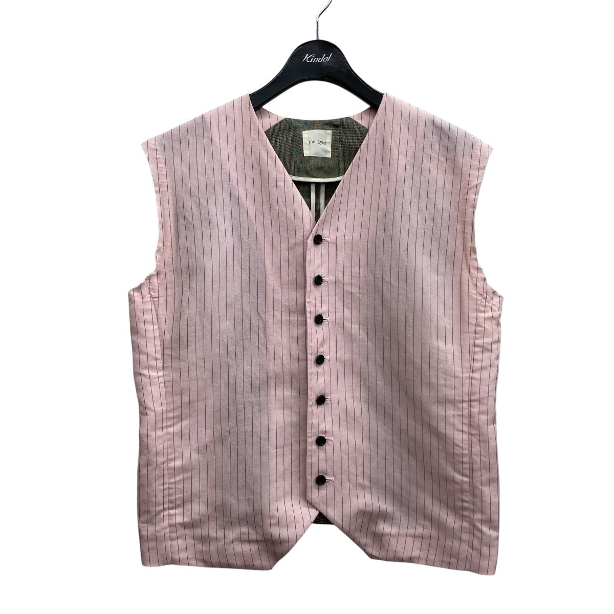 jonnlynx two tone giletツートーンジレJL202-GI664 古着・中古-1枚目のアイテム画像