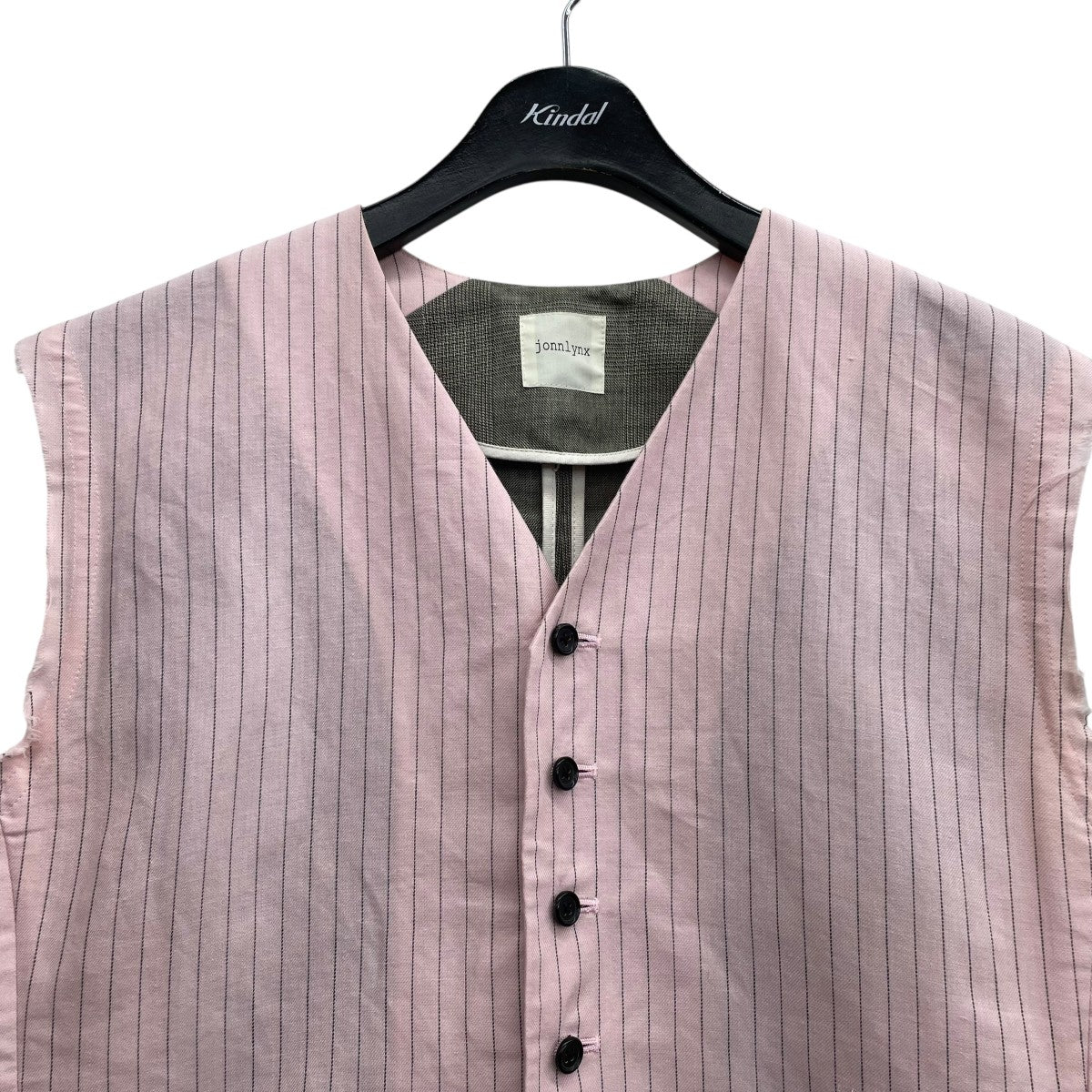 jonnlynx two tone giletツートーンジレJL202-GI664 古着・中古-3枚目のアイテム画像