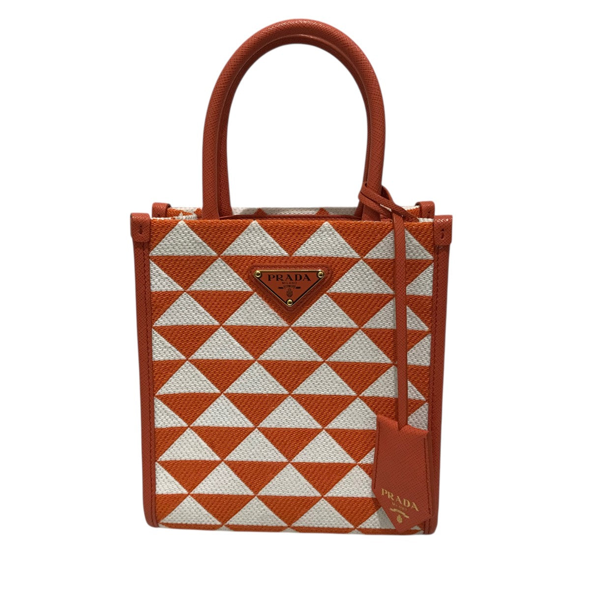 TRIANGOLO JACQUARD2WAYバッグ1BA355