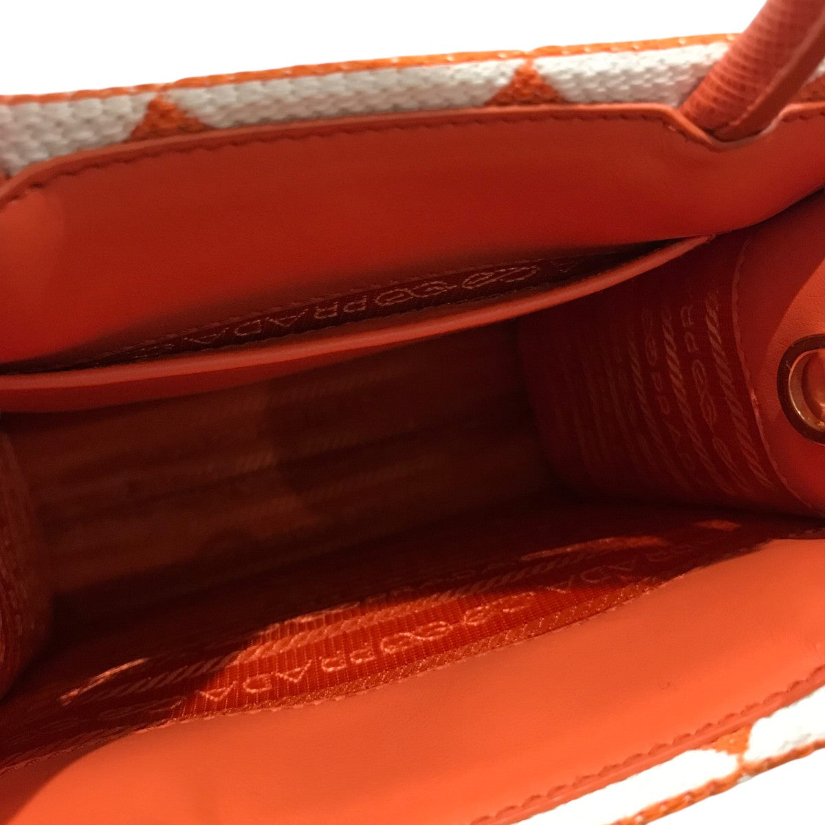 TRIANGOLO JACQUARD2WAYバッグ1BA355