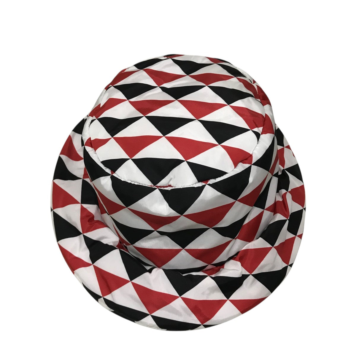 PRADA トライアングルジャガードハット1GC248 古着・中古-4枚目のアイテム画像