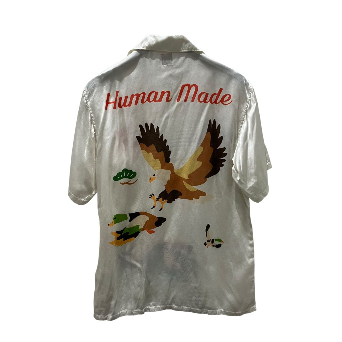 HUMAN MADE(ヒューマンメイド) アロハシャツ ホワイト サイズ S