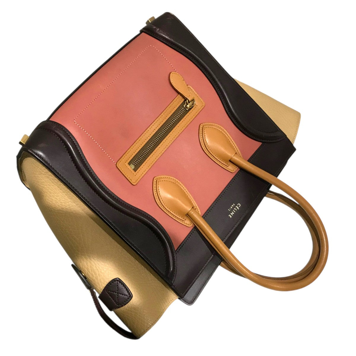 CELINE 【ラゲージ マイクロ】トートバッグ 古着・中古-6枚目のアイテム画像
