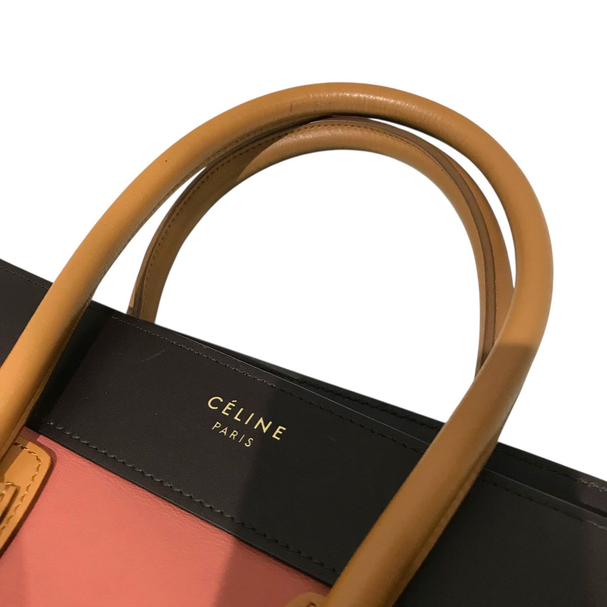 CELINE 【ラゲージ マイクロ】トートバッグ 古着・中古-7枚目のアイテム画像