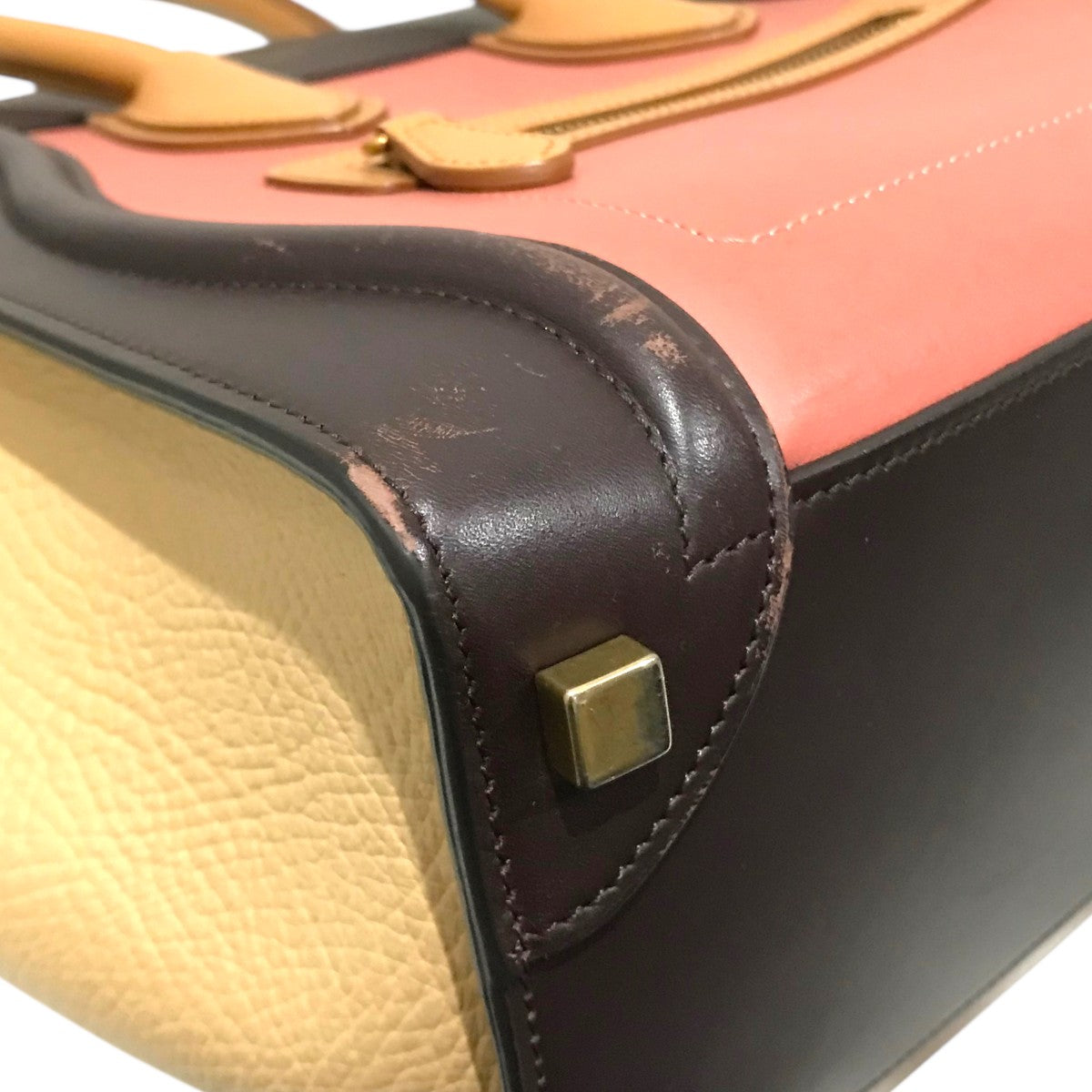 CELINE 【ラゲージ マイクロ】トートバッグ 古着・中古-8枚目のアイテム画像