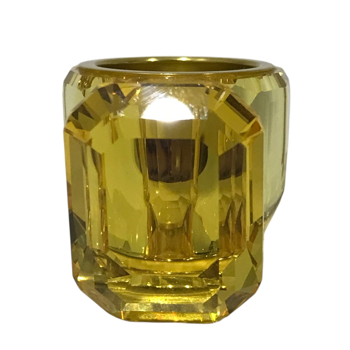 SWAROVSKI(スワロフスキー) Lucent リングリング イエロー サイズ 約