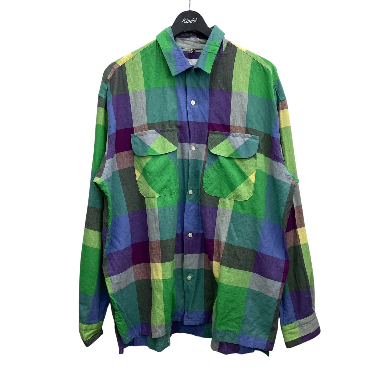 ts(s) Multicolor Block Plaid L／S Shirt長袖シャツ 古着・中古-1枚目のアイテム画像