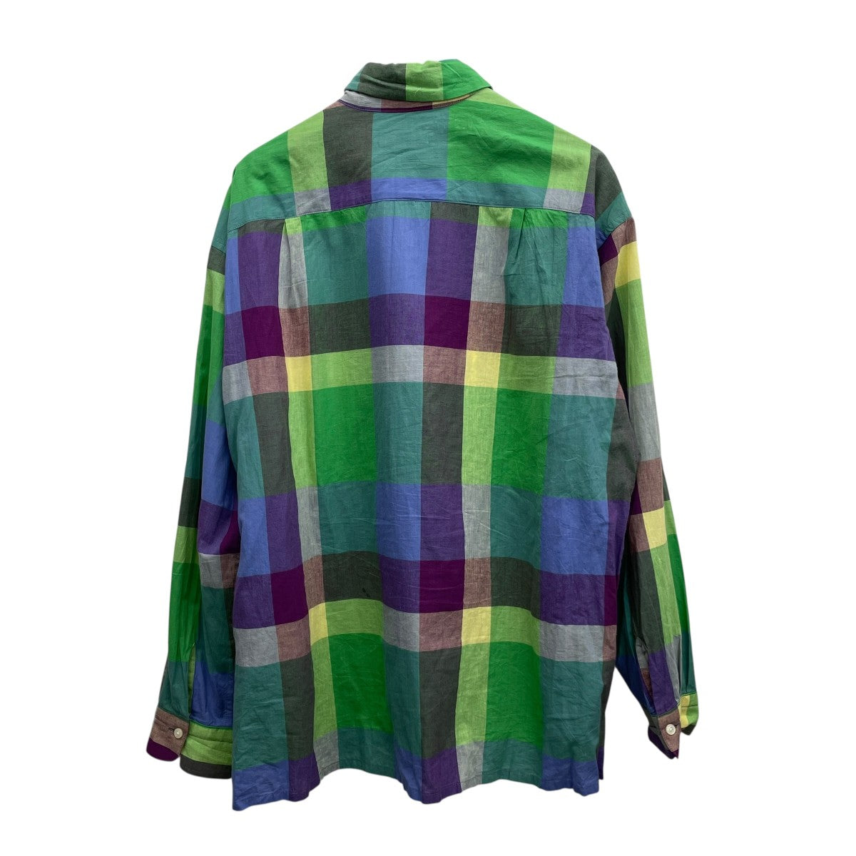 ts(s) Multicolor Block Plaid L／S Shirt長袖シャツ 古着・中古-2枚目のアイテム画像