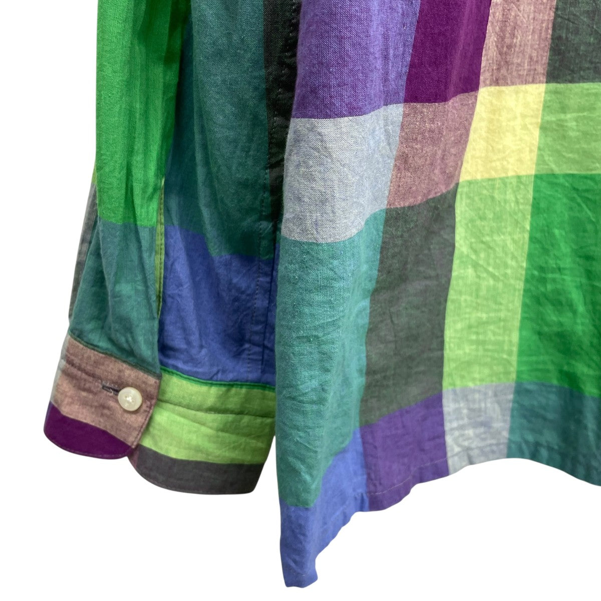 ts(s) Multicolor Block Plaid L／S Shirt長袖シャツ 古着・中古-5枚目のアイテム画像