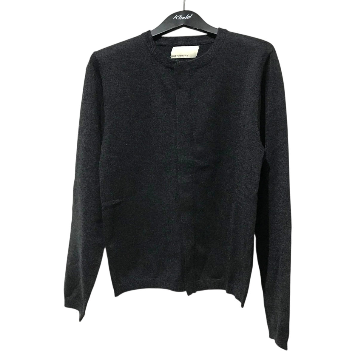 pet-tree-kor(ペットツリーコア) 25AWニットカーディガンPTK25AWKN01B