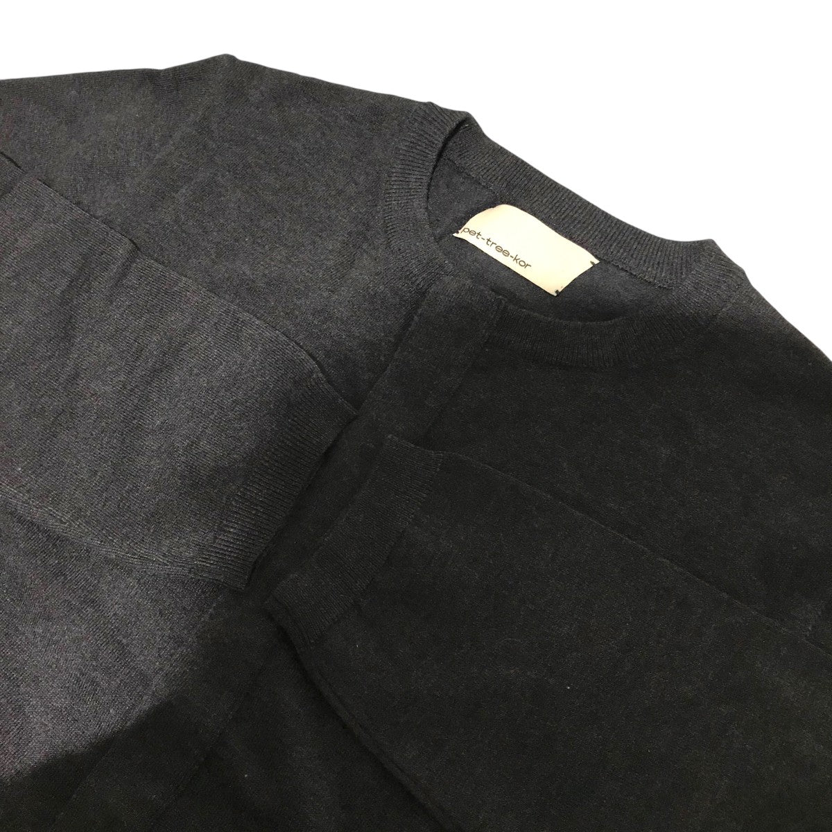 pet-tree-kor(ペットツリーコア) 25AWニットカーディガンPTK25AWKN01B