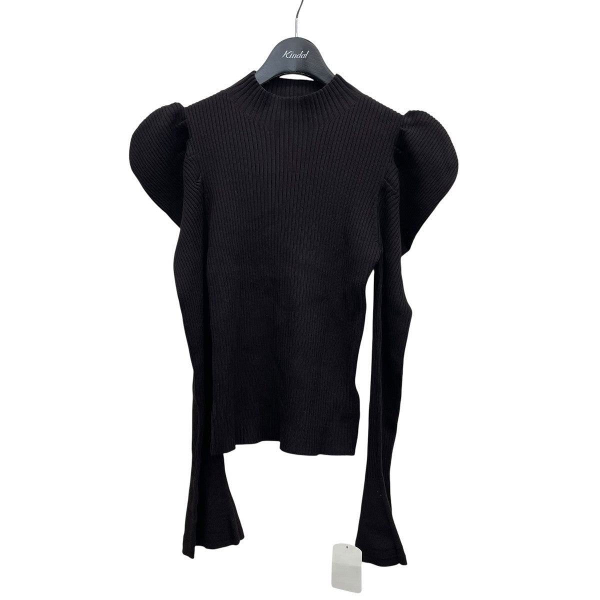 Her lip to(ハーリップトゥ) Volume Sleeve Rib Knit Topボリューム
