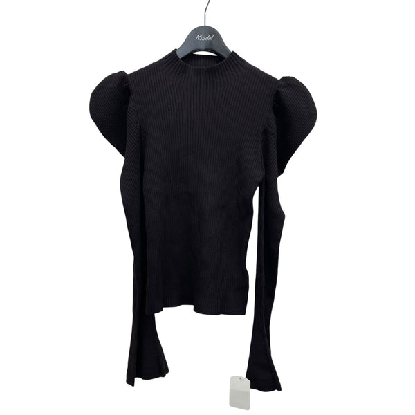 Her lip to(ハーリップトゥ) Volume Sleeve Rib Knit Topボリューム