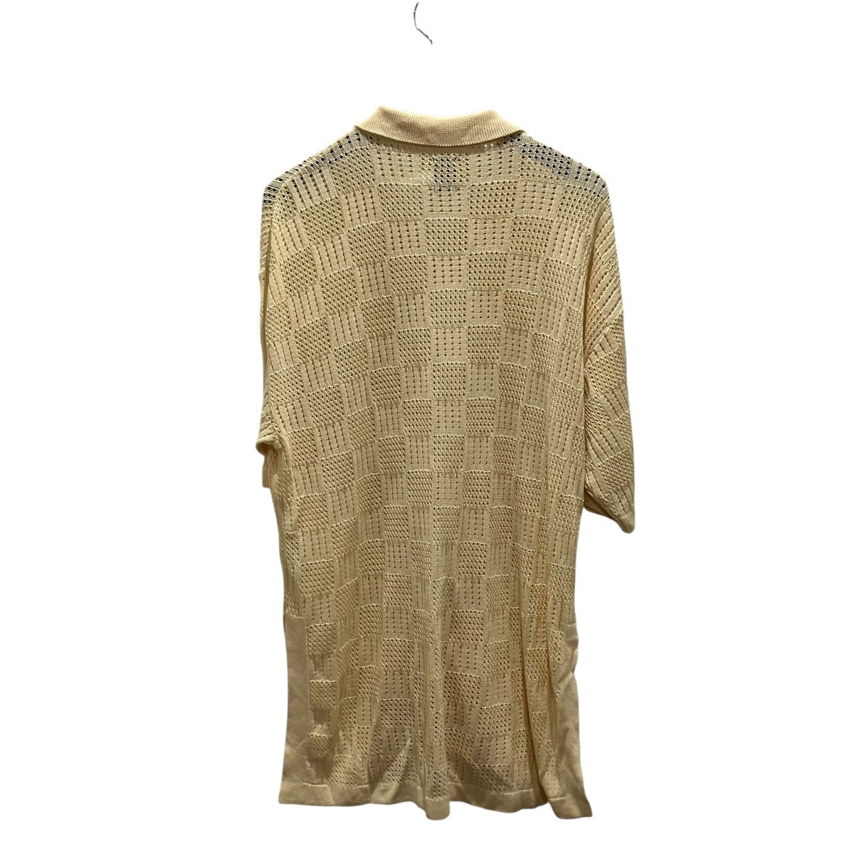 BATONER 24SS【WOODPULP SUMMER KNIT POLO CARDIGAN】半袖ニットポロシャツBN-24SL-050 古着・中古-2枚目のアイテム画像