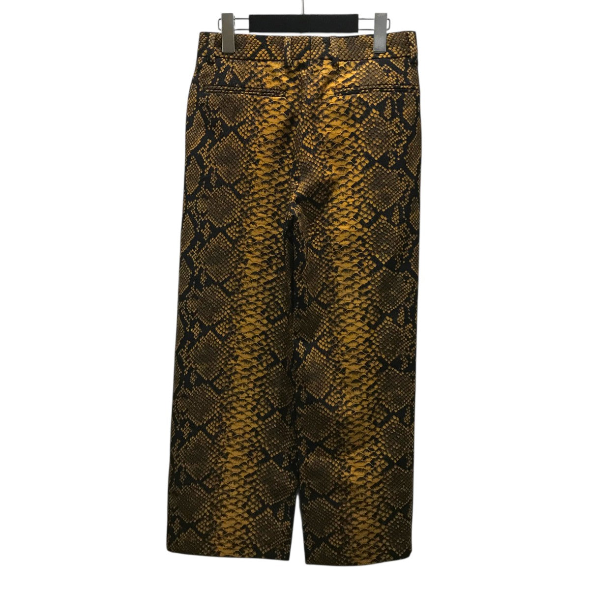 DRIES VAN NOTEN パイソン柄パンツ 古着・中古-2枚目のアイテム画像