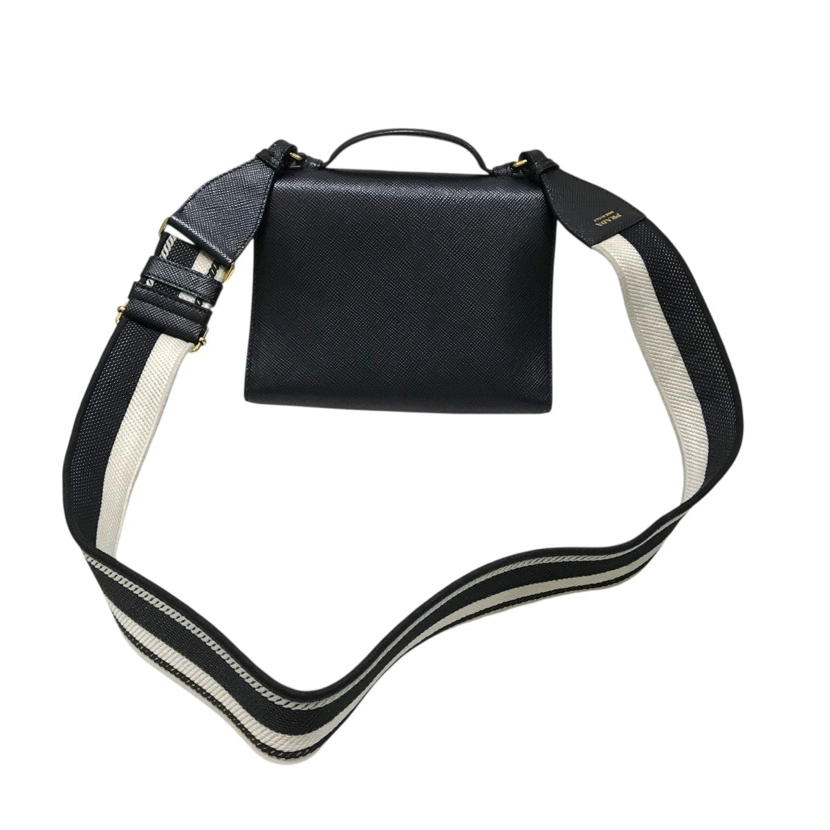 PRADA 【モノクローム】ショルダーバッグ1BD317 古着・中古-3枚目のアイテム画像
