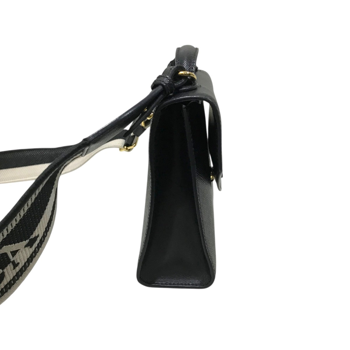 PRADA 【モノクローム】ショルダーバッグ1BD317 古着・中古-4枚目のアイテム画像