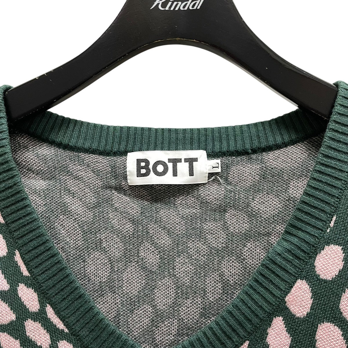BoTT ニットベスト 古着・中古-3枚目のアイテム画像