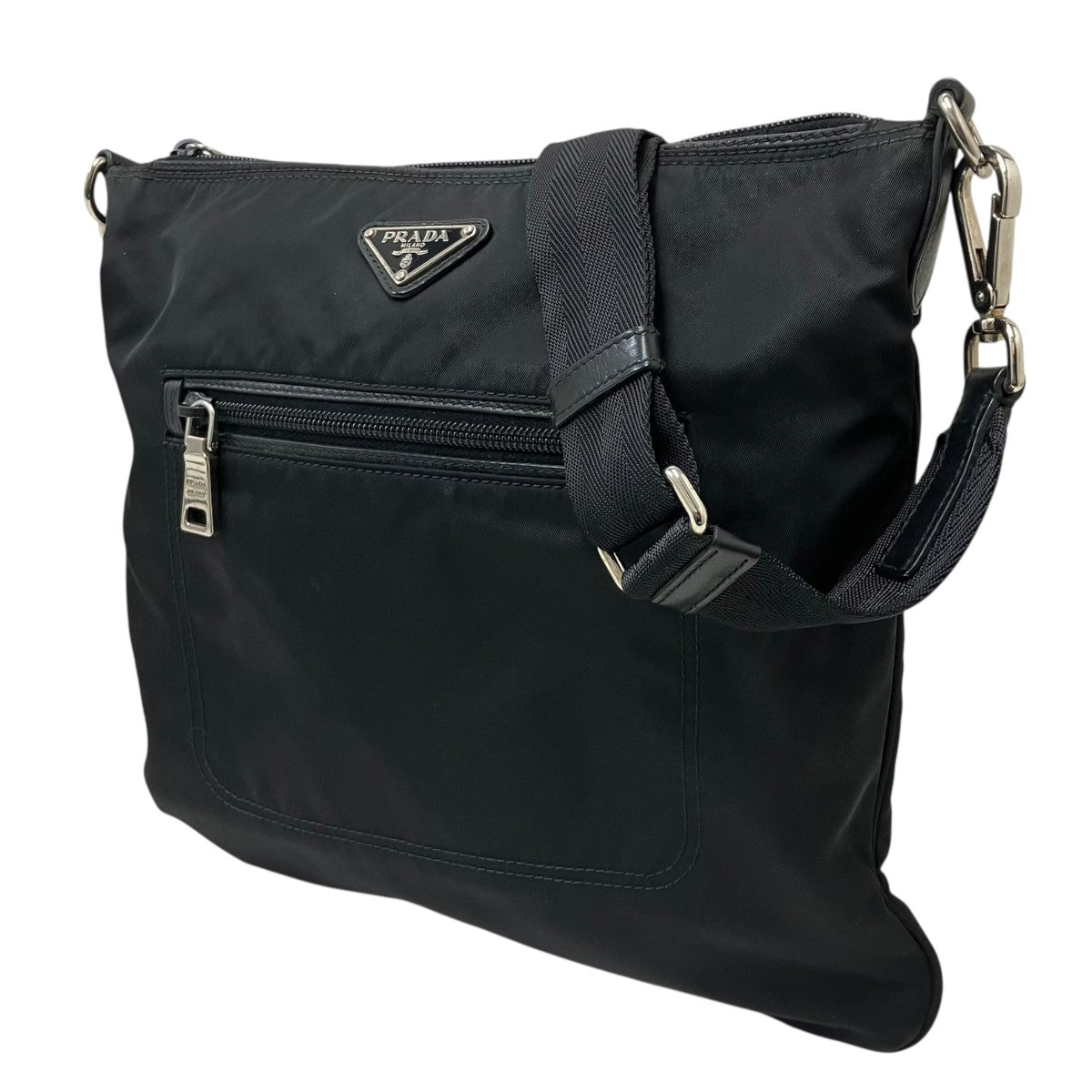 PRADA ナイロンショルダーバッグ 古着・中古-1枚目のアイテム画像