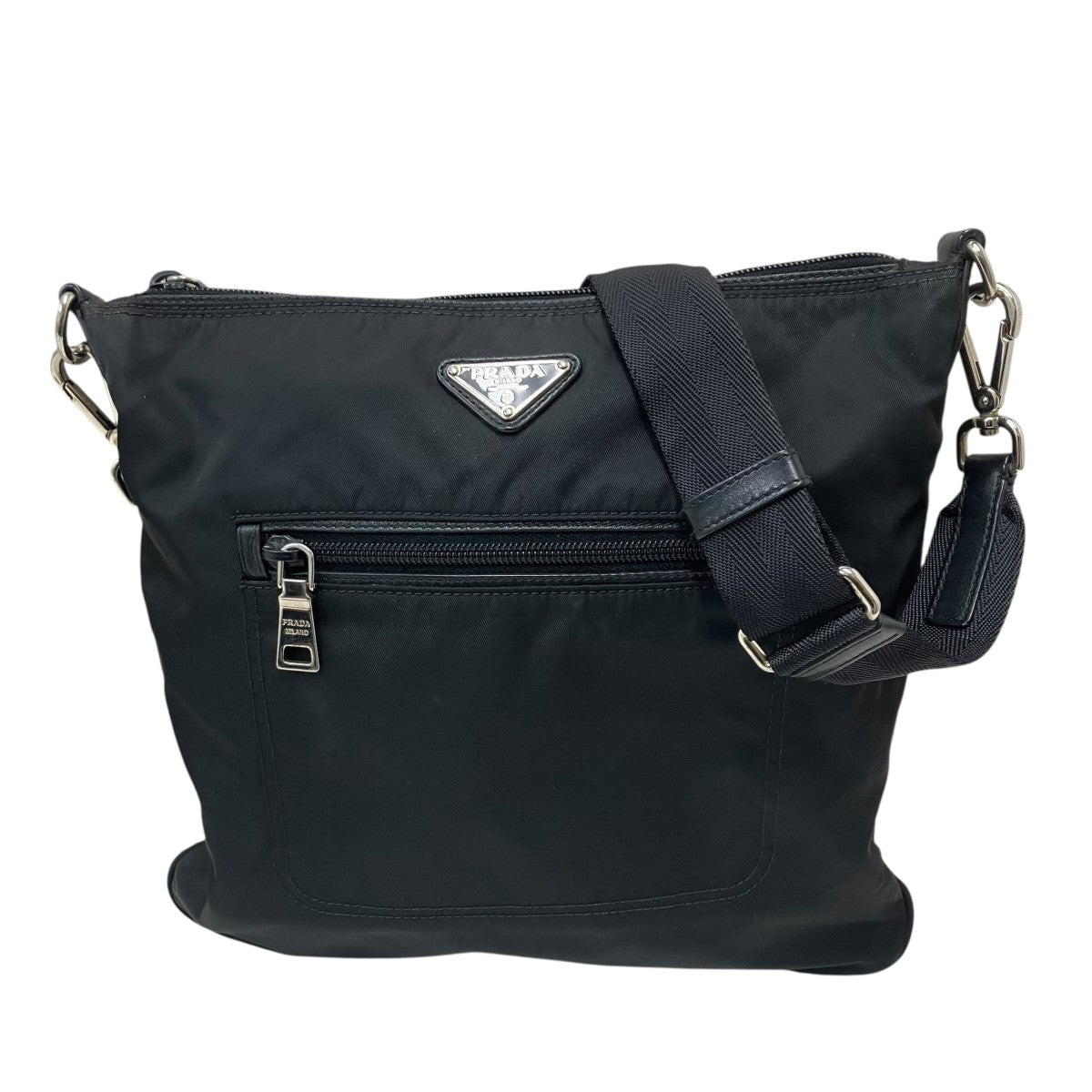 PRADA ナイロンショルダーバッグ 古着・中古-2枚目のアイテム画像