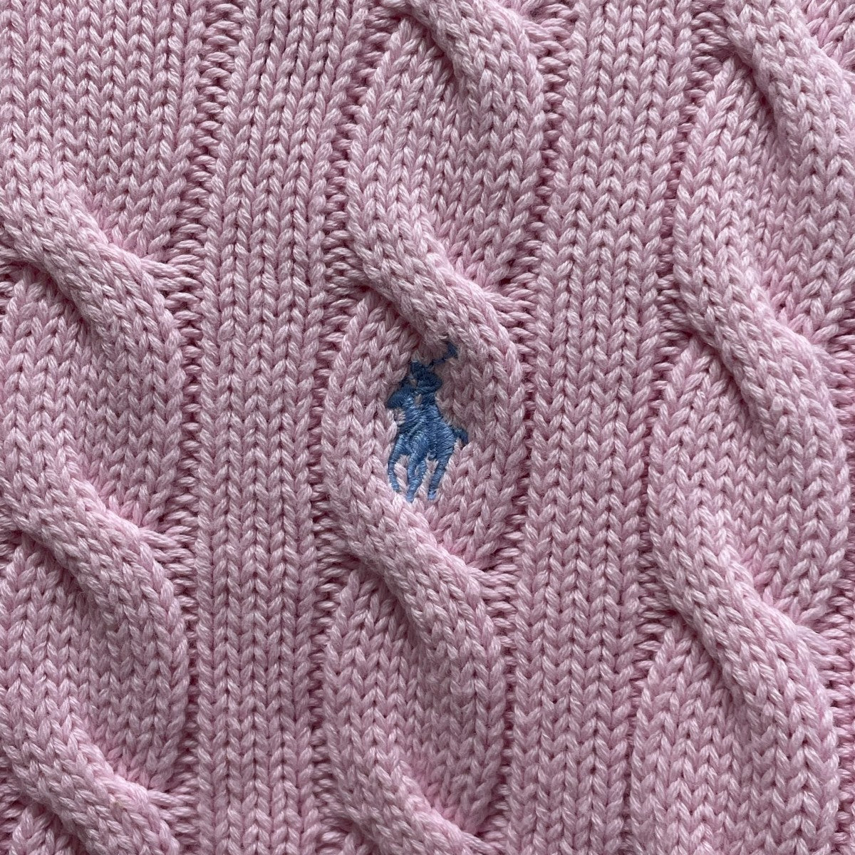 POLO RALPH LAUREN(ポロラルフローレン) ケーブルカーディガン ピンク
