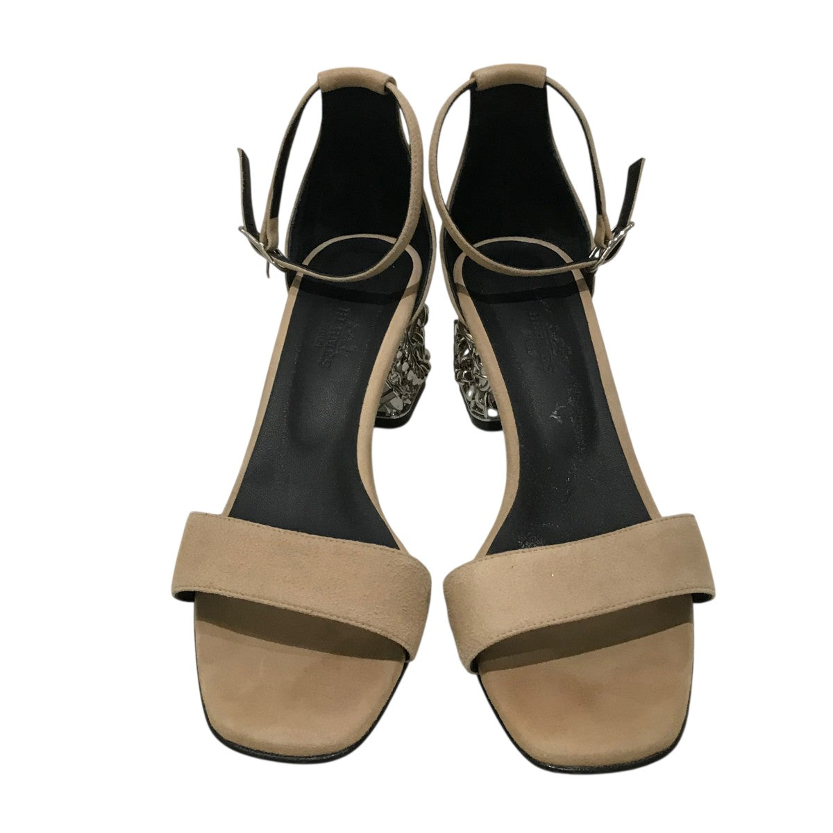 シェーヌデザインヒールサンダルMS231240Z