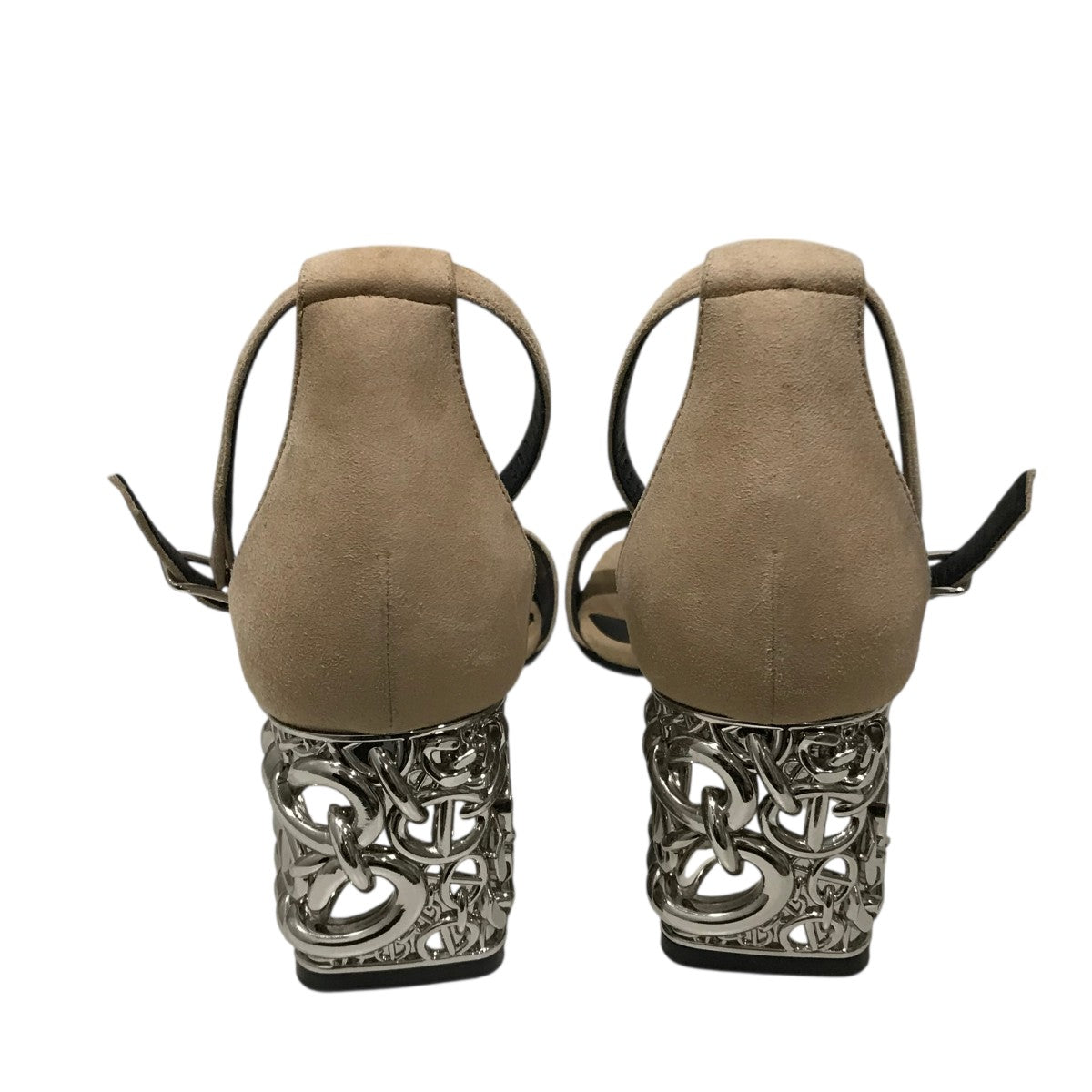 シェーヌデザインヒールサンダルMS231240Z