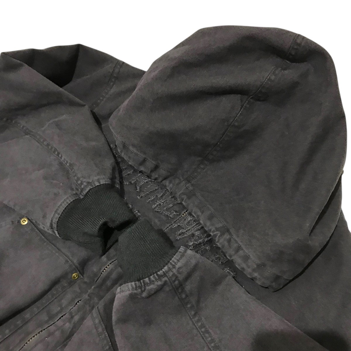 NEIGHBORHOOD×Fucking Awesome 25SS【HOODED JACKET】デニムブルゾン251TSFGN-JKM01S 古着・中古-5枚目のアイテム画像