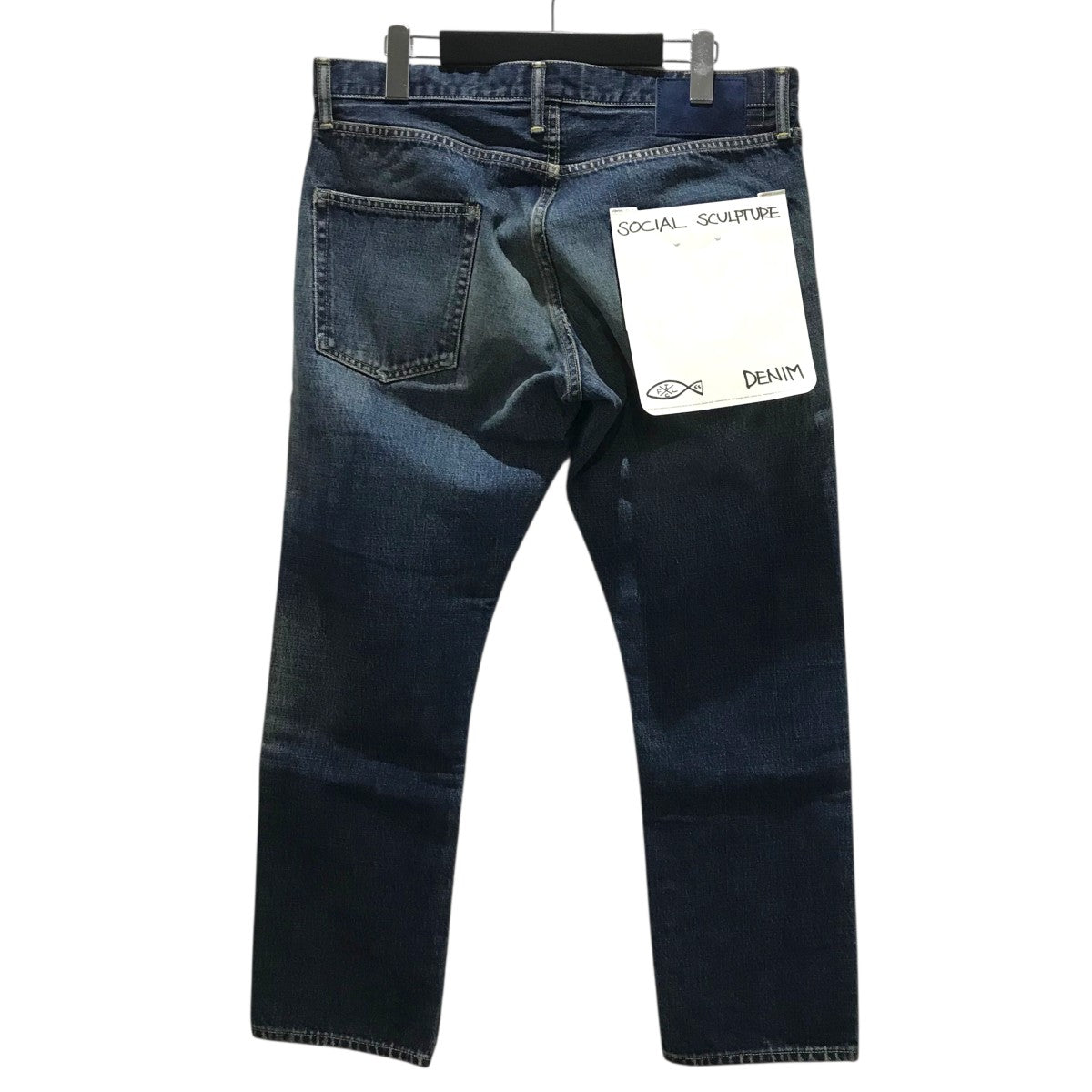 VISVIM ビズビム 品番 0119205005029 SOCIAL SCULPTURE 10 DAMAGED-21 加工 デニムパンツ インディゴ サイズ32 正規品 / 52592 VISVIM(ビズビム) 【SOCIAL SCULPTURE 10 DAMAGED】デニムパンツ
