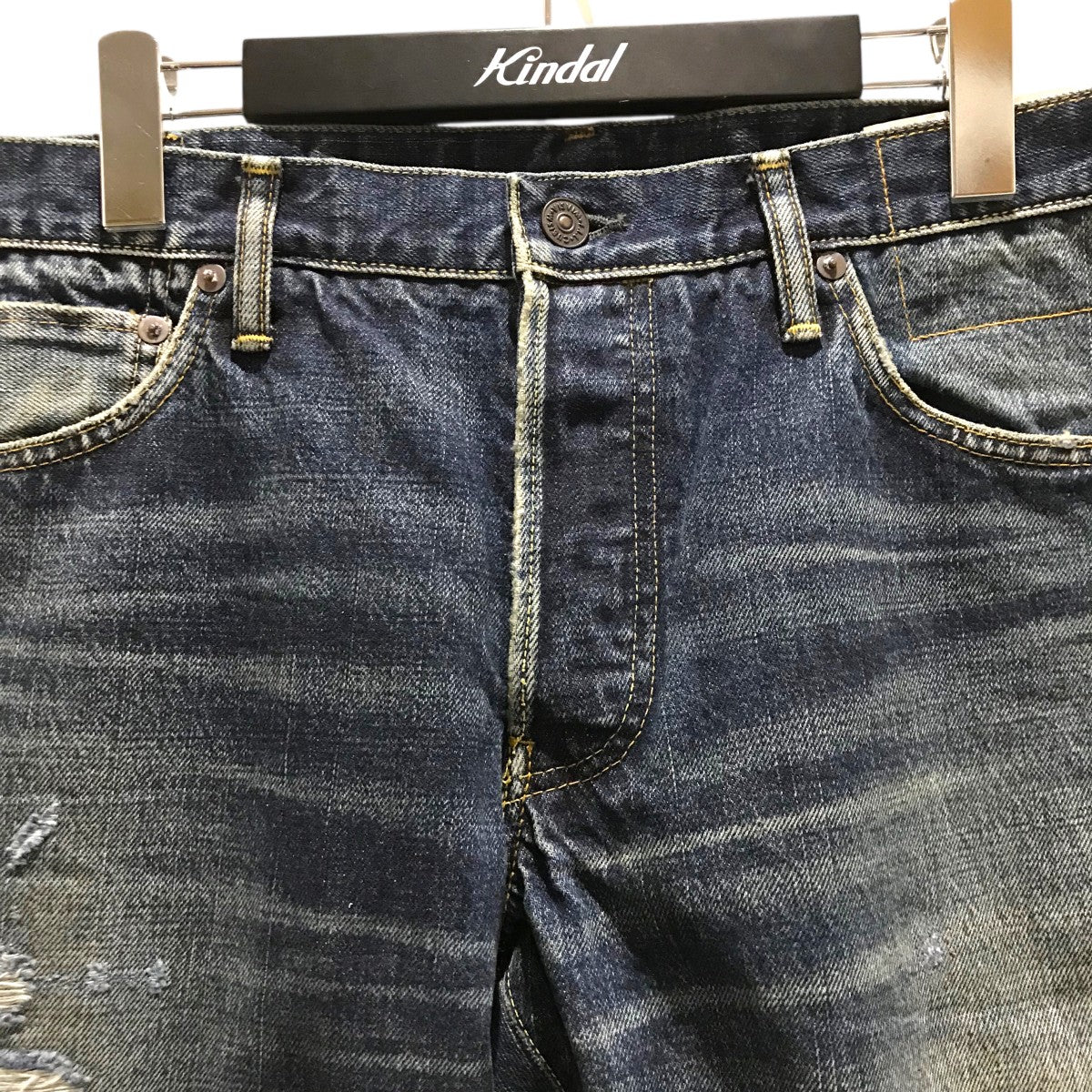 VISVIM(ビズビム) 【SOCIAL SCULPTURE 10 DAMAGED】デニムパンツ