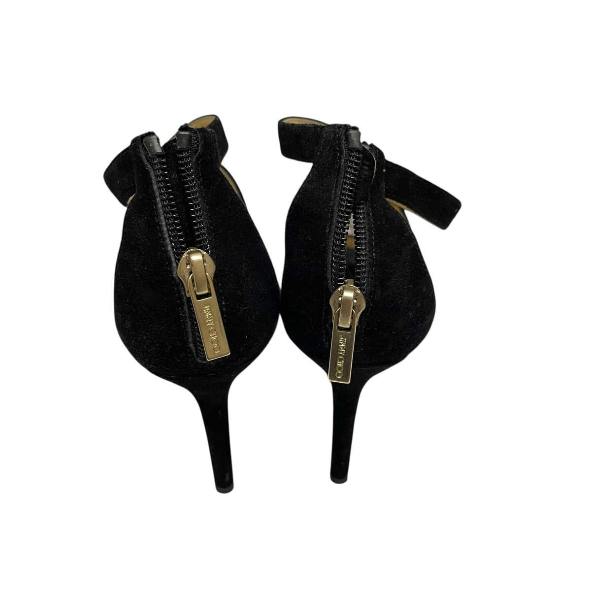 JIMMY CHOO ピンヒールレースサンダル 古着・中古-2枚目のアイテム画像