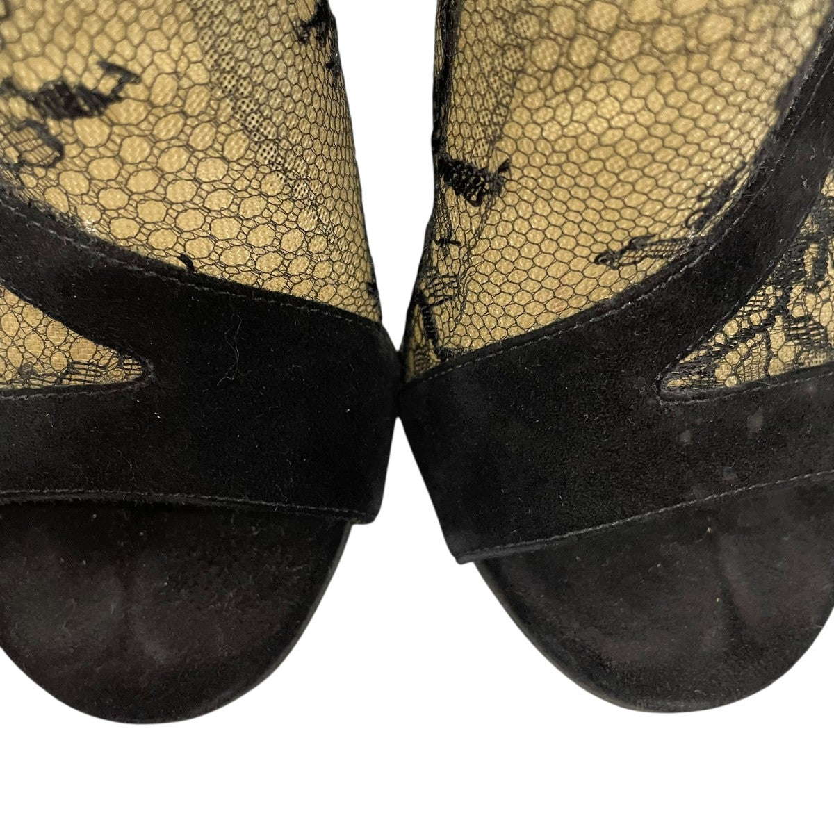 JIMMY CHOO ピンヒールレースサンダル 古着・中古-6枚目のアイテム画像