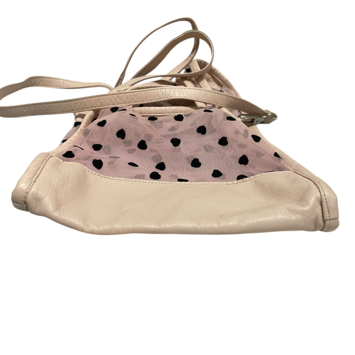 LUDLOW ミニハートチュールショルダーバッグ 古着・中古-2枚目のアイテム画像