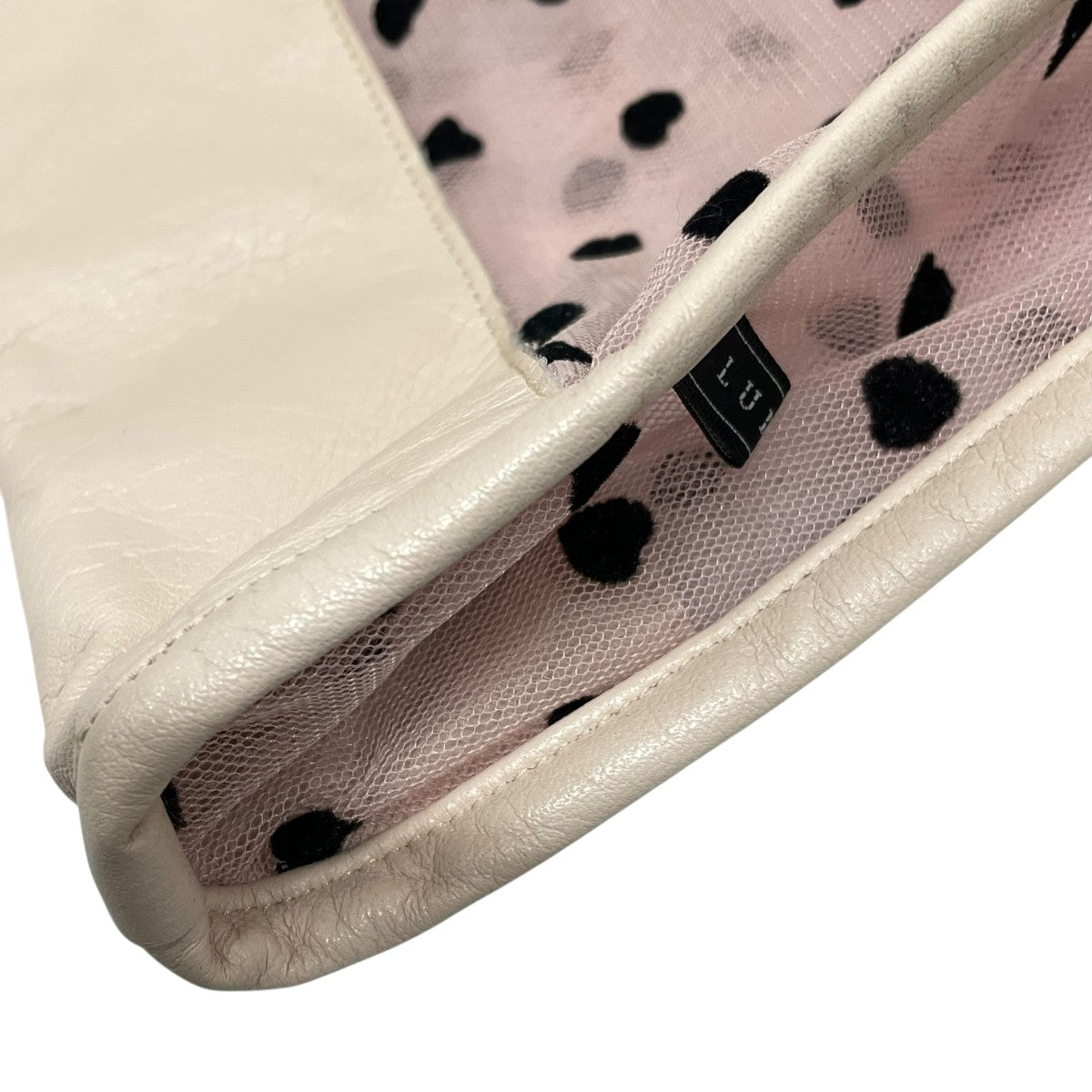 LUDLOW ミニハートチュールショルダーバッグ 古着・中古-3枚目のアイテム画像