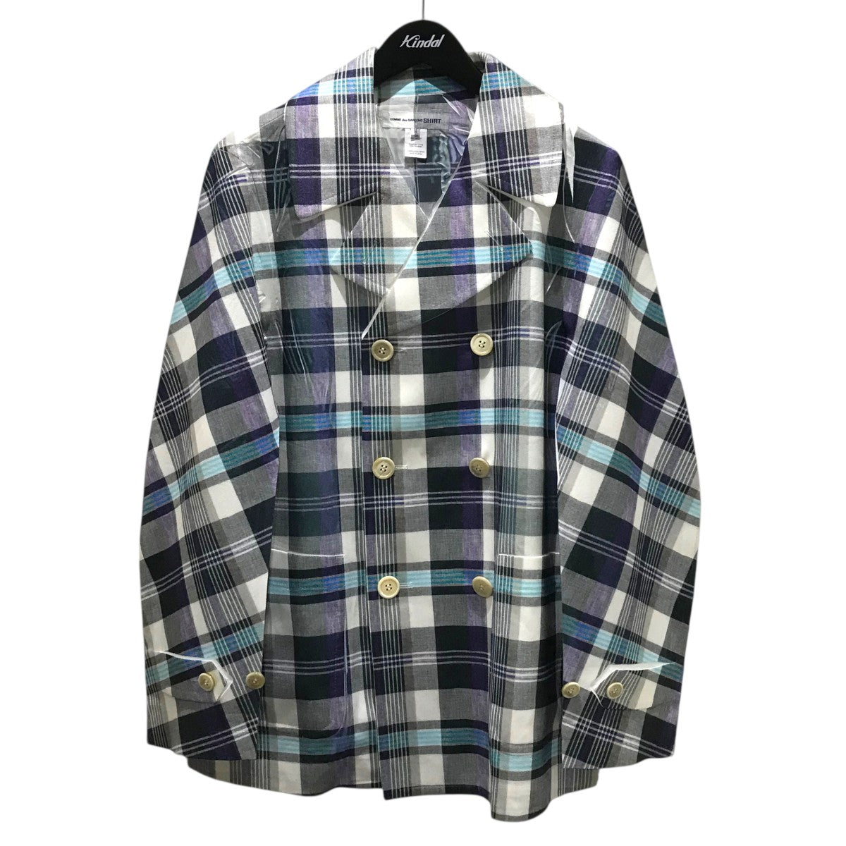 COMME des GARCONS SHIRT 転写PコートFO-C501 古着・中古-1枚目のアイテム画像