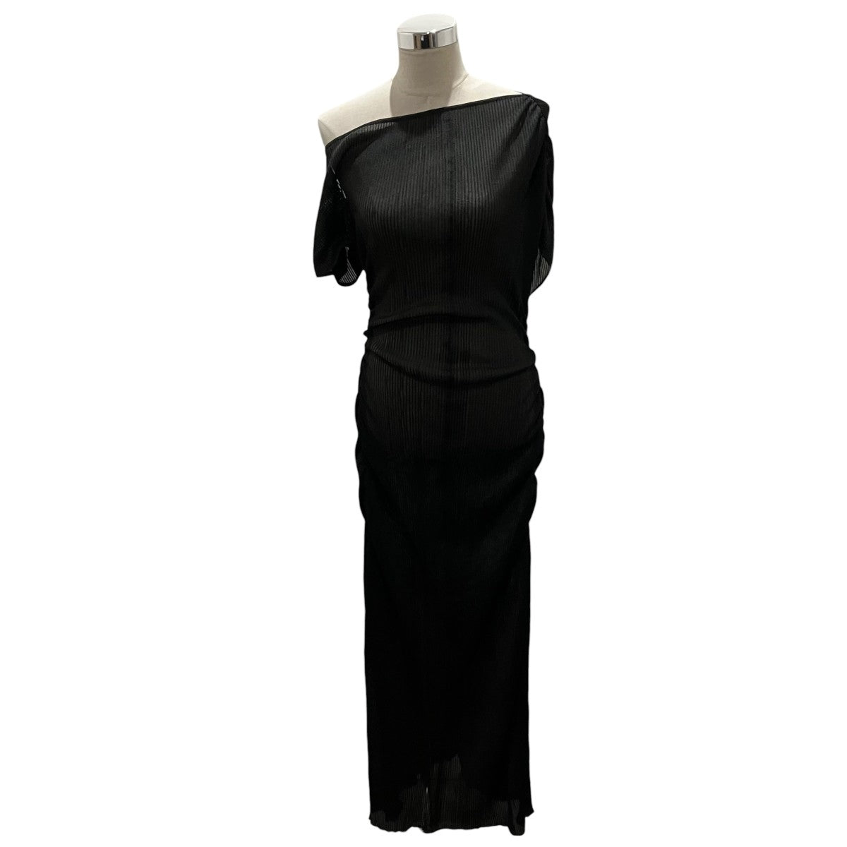 FETICO 【SHEER GATHERED KNIT DRESS】ドレスFTC252-0710 古着・中古-1枚目のアイテム画像
