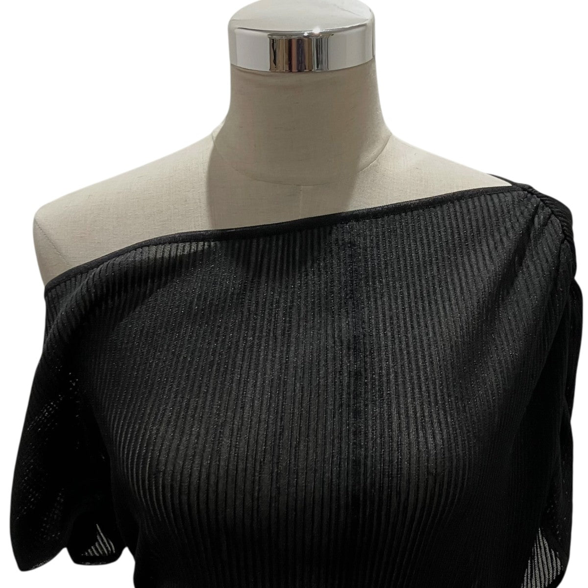 FETICO 【SHEER GATHERED KNIT DRESS】ドレスFTC252-0710 古着・中古-4枚目のアイテム画像