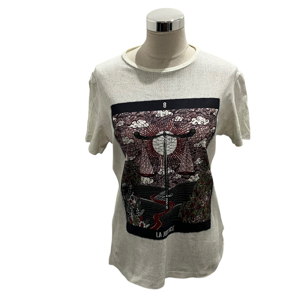 Christian Dior×Daniel Arsham タロットTシャツ013T03WK437 古着・中古-1枚目のアイテム画像