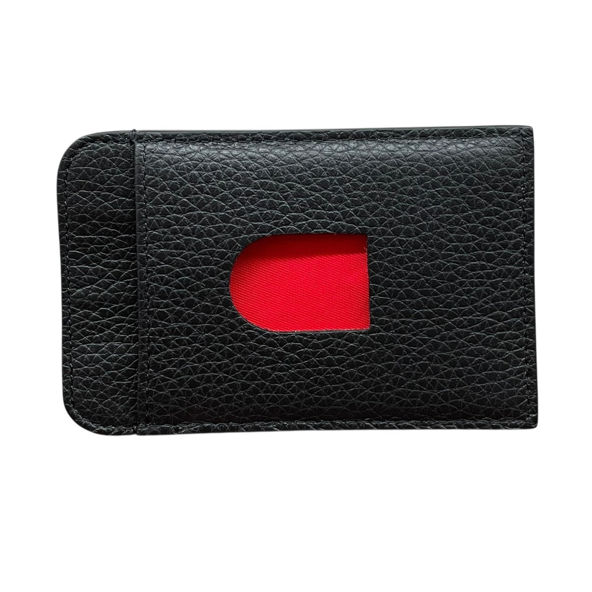 未使用　クリスチャン　ルブタン　名刺入れ　クロコ　レザー　黒　赤　希少 中古・古着通販】Christian Louboutin (クリスチャン・ルブタン