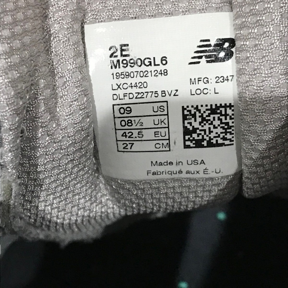 スニーカーM990GL6