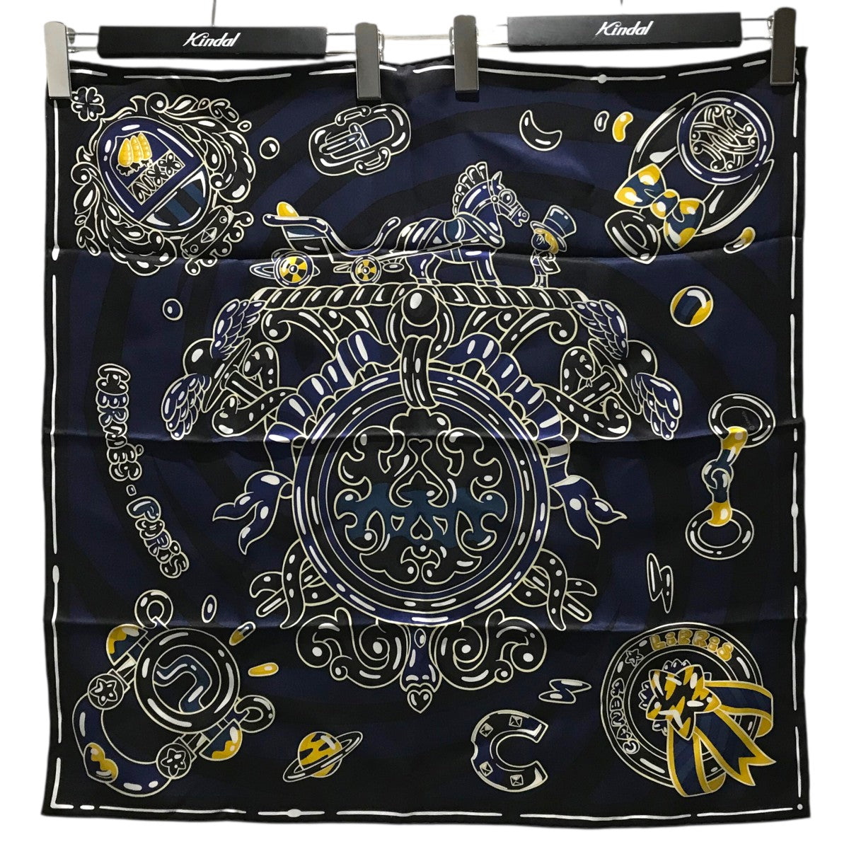 HERMES キャンディリブリススカーフ 古着・中古-1枚目のアイテム画像